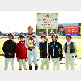 先々週はJRA2400勝を達成