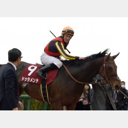 復帰戦の中山記念に勝利したドゥラメンテ