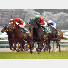 06年は西の伏兵が①③着で125万馬券に