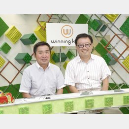 名コンビ(左は吉沢宗一氏)