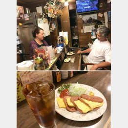 アットホームな雰囲気で酒に合うスパム卵を