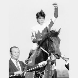 小林先生(左)とダービーも取った