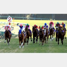有馬記念では08年にダイワスカーレットが逃げ切り