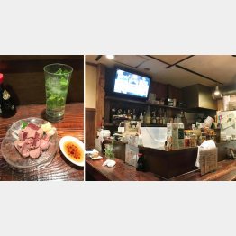 イチオシの甲斐地鶏白レバー刺し(500円)