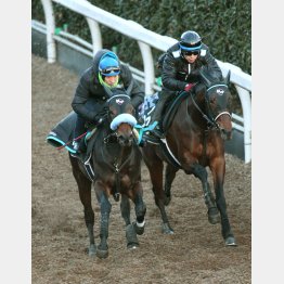 いい伸びで1馬身先着(左)