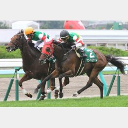 一昨年のクイーンSは頭差