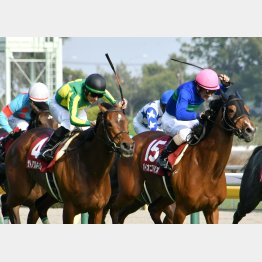 2頭のたたき合いの時計はレース歴代2位