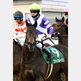 ①着ファインルージュ(ルメール騎手)「きょうはライバルはいなかった」