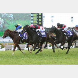 17年にマイルCS勝ち