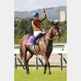 ①着スタニングローズ(坂井騎手)「前回とは反応が違って、“これで負けたら仕方ないな”と」