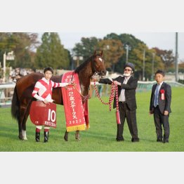 ⑩番人気で重賞勝ち