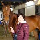 〈98〉以前は東京馬主協会で働いていた川原恵子さん（４）