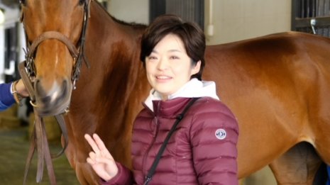〈98〉以前は東京馬主協会で働いていた川原恵子さん（４）