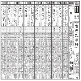 【さきたま杯】７歳で充実一途シャマル連勝機