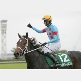 ①着ダブルハートボンド（坂井騎手）「男馬相手に重賞を勝てたので、この先も楽しみです」